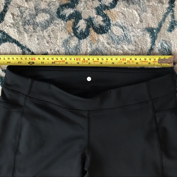 LULULEMON Black Straight Wide Leg Yoga Pants - Picture 2 of 7